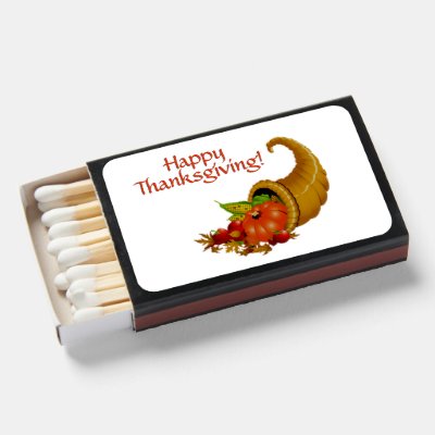 Cornucopia Happy Thanksgiving