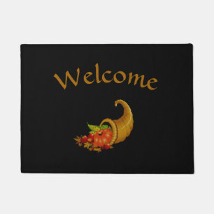 Cornucopia / Horn of Plenty Welcome Doormat