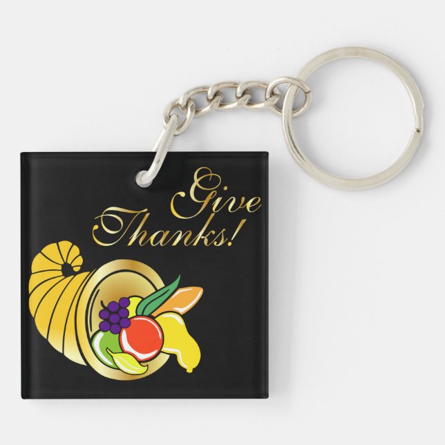 Cornucopia Keychain (Back)