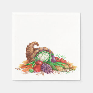 Cornucopia Napkins