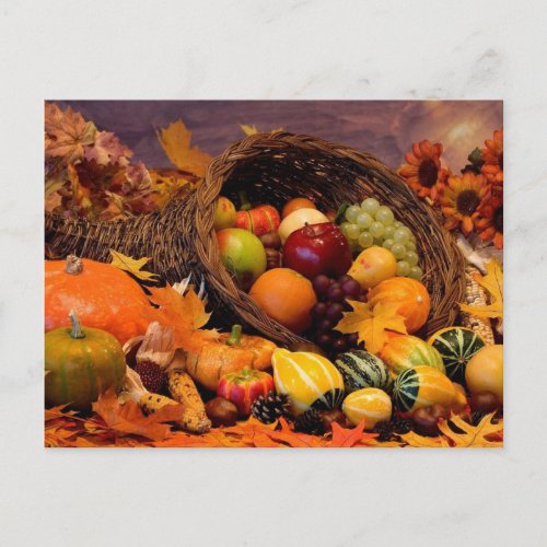 Cornucopia Postcard