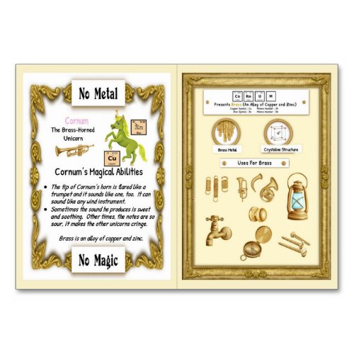 Cornum _ Brass Horn Unicorn Trading Card