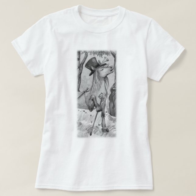 Cornum - BW Profile T-Shirt (Design Front)