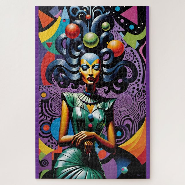 Cornutopia - Ken Gage Surreal Art Jigsaw Puzzle (Vertical)