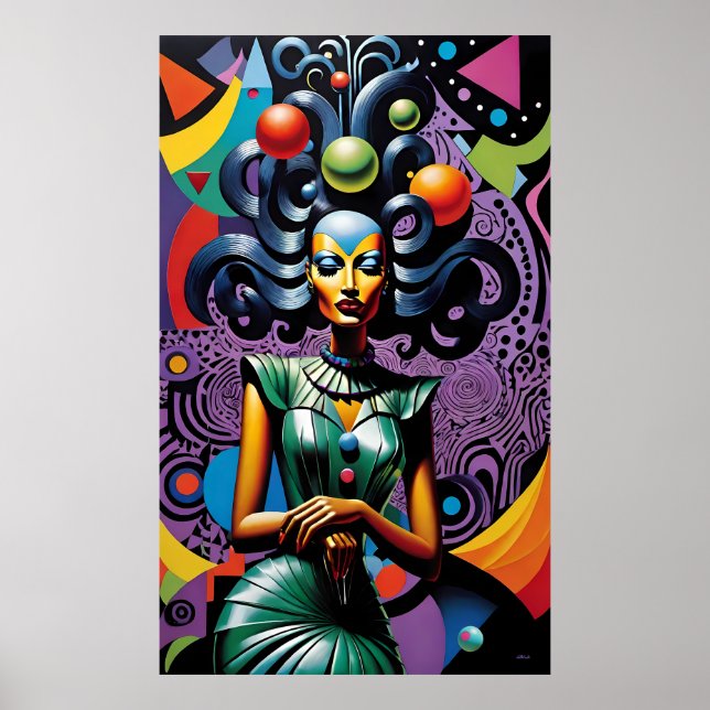 Cornutopia - Ken Gage Surreal Art Poster (Front)