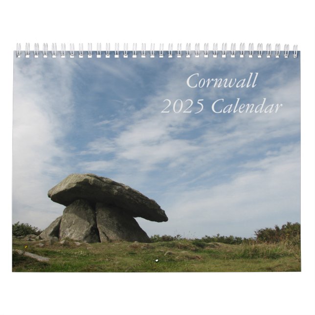 Cornwall calendar 2025 (Cover)
