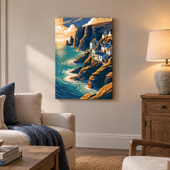 Cornwall Coast 24x36 Gallery Wrap (Creator Uploaded)
