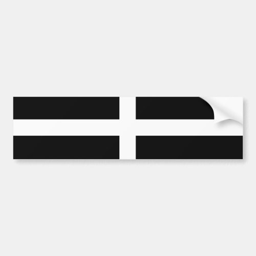 Cornwall _ Cornish Flag  St Pirans Bumper Sticker