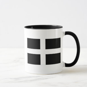 Cornwall - Cornish Flag / St. Piran's Mug