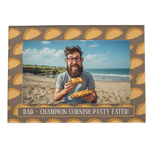 Cornwall Cornish Pasties English Pasty Patterned Magnetic Frame