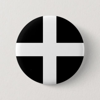 Cornwall Flag Button