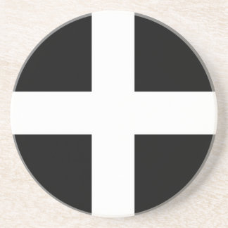 Cornwall Flag Sandstone Coaster