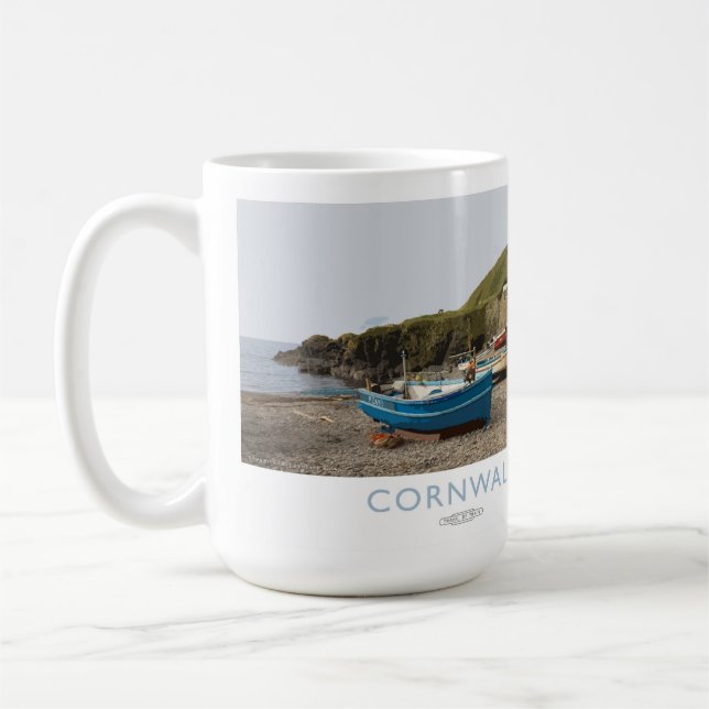 Cornwall Railway Poster Coffee Mug (Left)