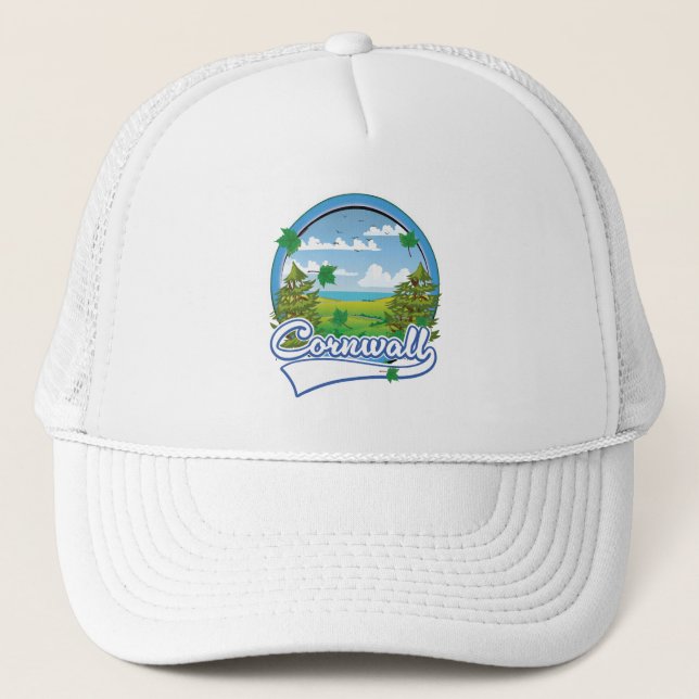 Cornwall Travel logo Trucker Hat (Front)