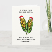 Corny Christmas Pun Card