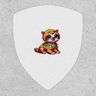 Corny Cuteness Halloween’s Sweetest Sloth Oversize Patch