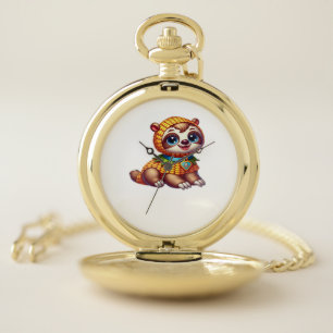 Corny Cuteness Halloween�s Sweetest Sloth Oversize Pocket Watch