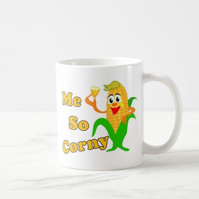 Corny Full Coffee Mug (Right)