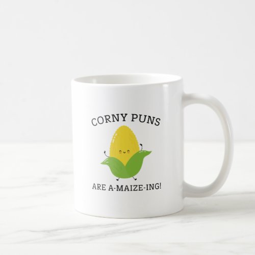 Corny Puns Coffee Mug