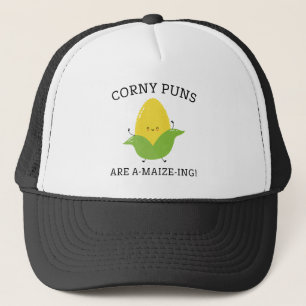 Corny Puns Trucker Hat
