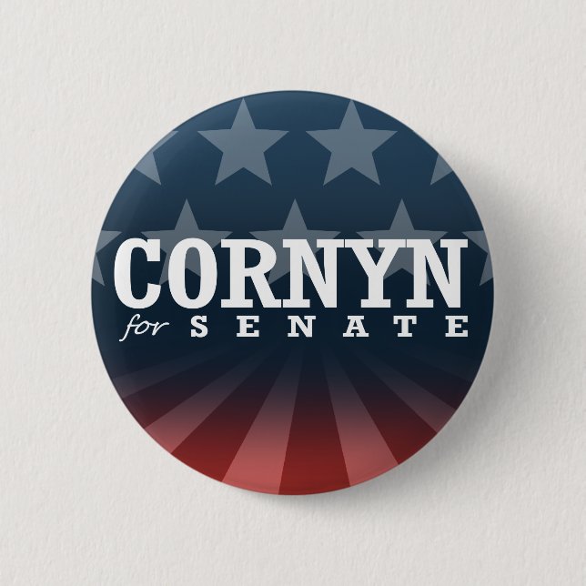 CORNYN FOR SENATE 2014 BUTTON (Front)