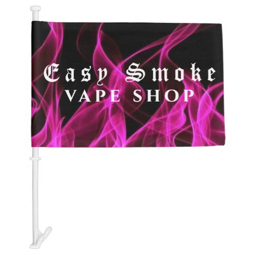 Corolful Smoke Vape Shop Business Car Flag