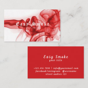 Corolful Smoke Vape Shop Business Card