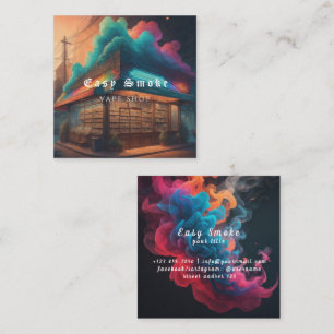 Corolful Smoke Vape Shop Business Card