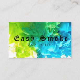 Corolful Smoke Vape Shop Business Card