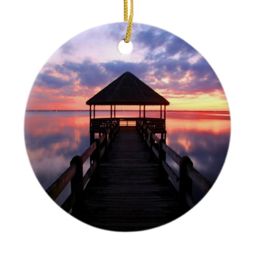 Corolla Light Ceramic Ornament
