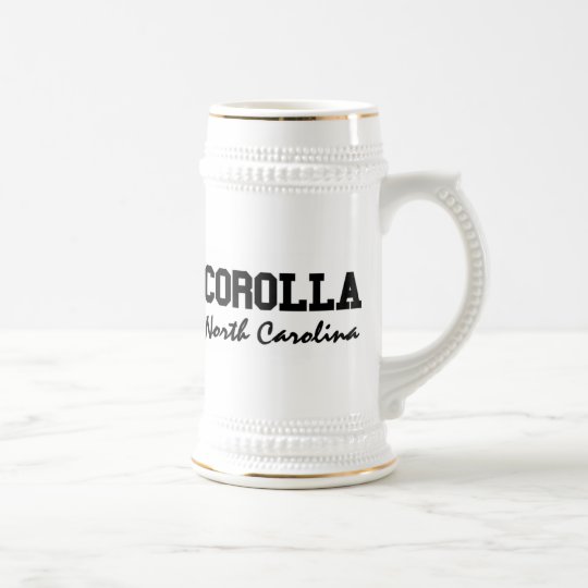 Corolla North Carolina Beer Stein