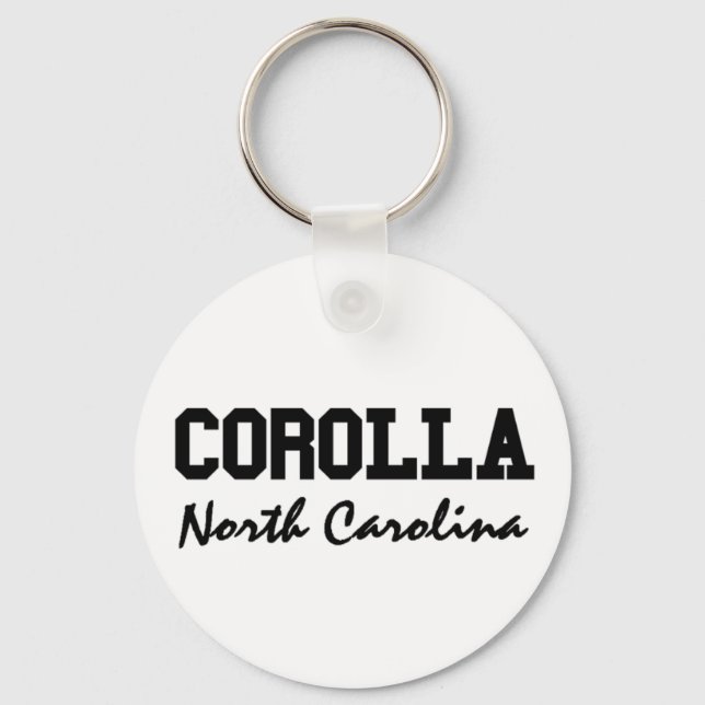 Corolla North Carolina Keychain (Front)