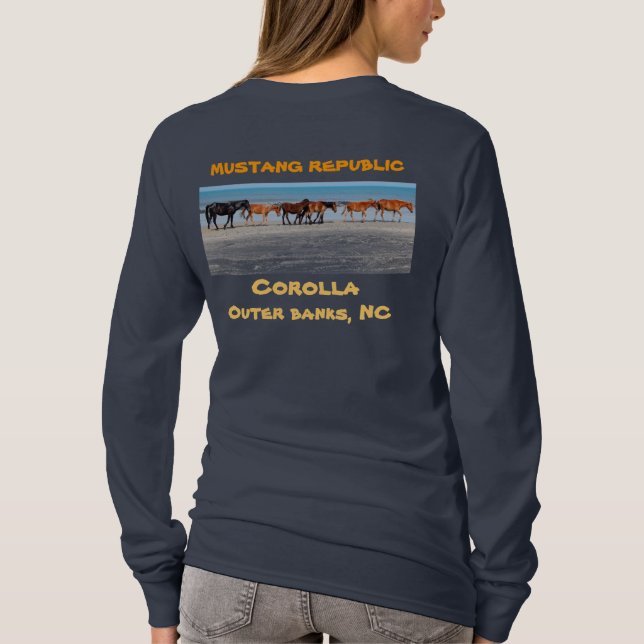 Corolla's Wild Horses T-Shirt (Back)