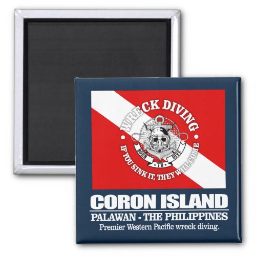 Coron Island best wrecks Magnet