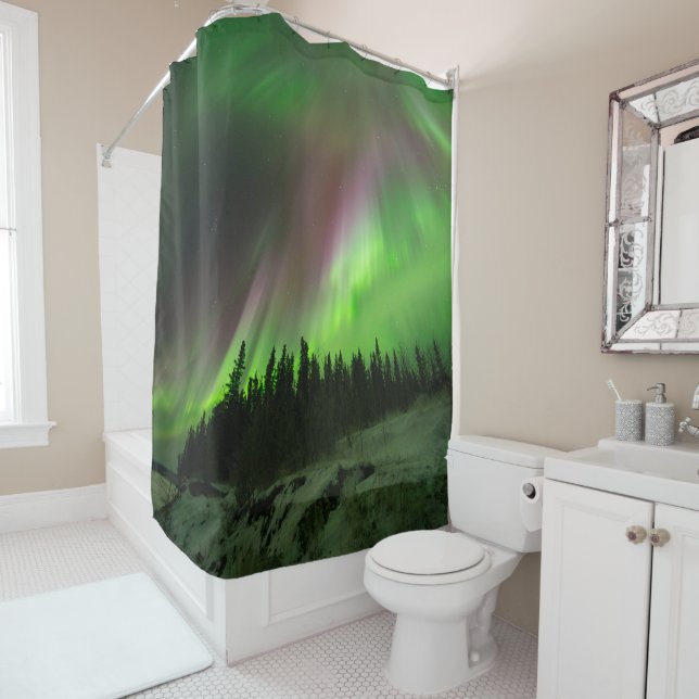 Corona Aurora Shower Curtain (In Situ)