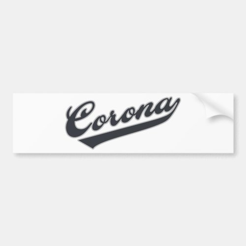 Corona Bumper Sticker