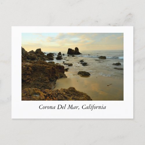Corona del Mar California Postcard