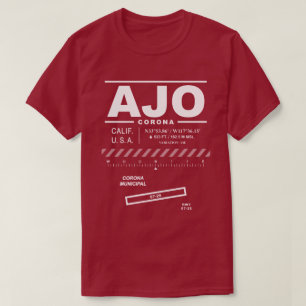 Corona Municipal Airport AJO T-Shirt