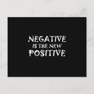 Corona - Negative Is The New Positive Postcard