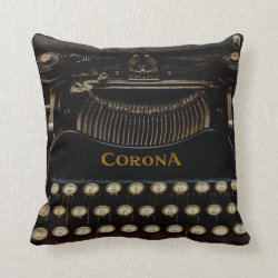 Corona No. 3 Typewriter Pillow 16