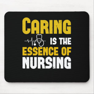 Corona Nurses - Caring Is The Essence Mouse Pad