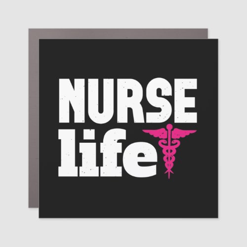 Corona Nurses _ Nurse Life Car Magnet