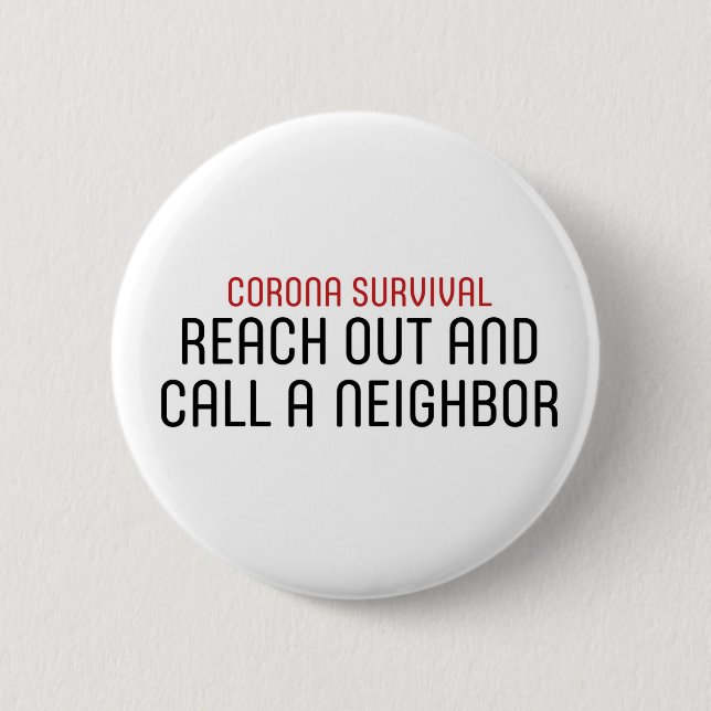 Corona-Survival-Reach Out Button (Front)