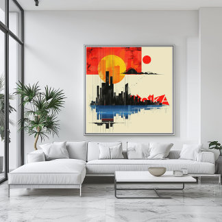 Corona Variations GENESIS Canvas Print