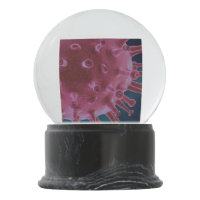 Corona Virus Microbiology Snow Globe