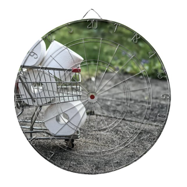 Corona Virus Protective Mask Dart Board (Front)