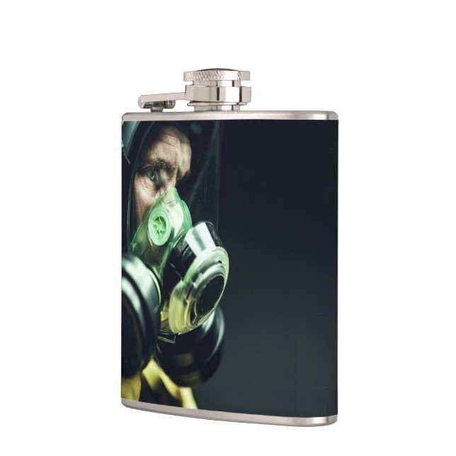 Corona Virus Protective Mask Flask (Left)