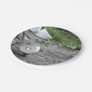 Corona Virus Protective Mask Paper Plates