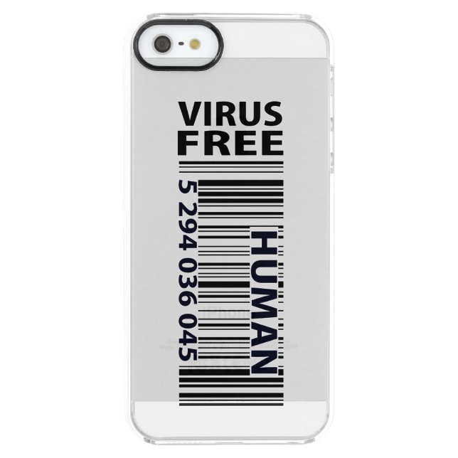 Corona virus stay healthy uncommon iPhone case (Back)