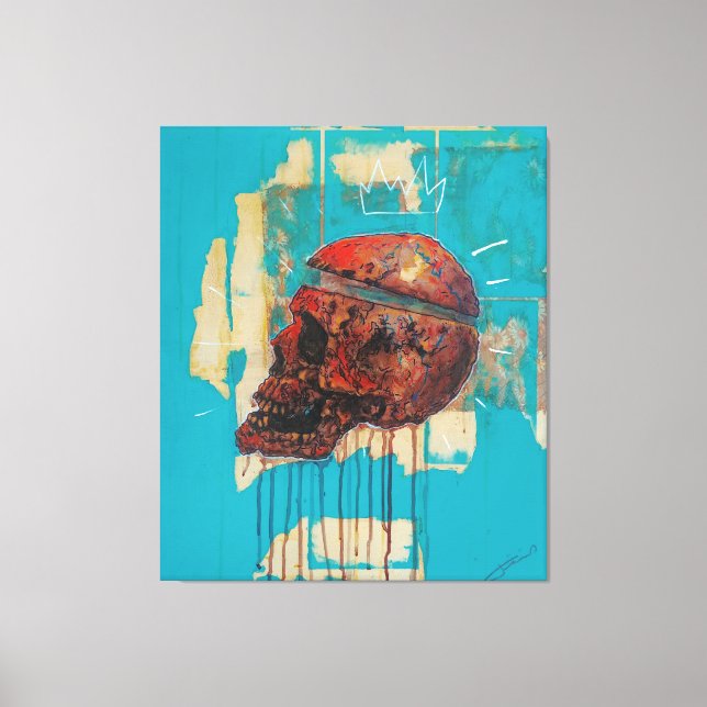 "Coronada Mortalidad #2" Canvas Print (Front)